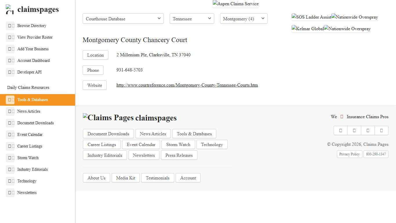 Montgomery County Chancery Court